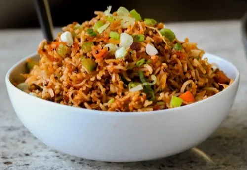 Delicious Schezwan Fried Rice in Calgary, AB